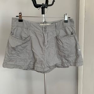 Abercrombie & Fitch Grey Mini Skirt